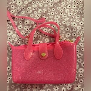 Stoney Clover Lane Glittery Pink Handbag